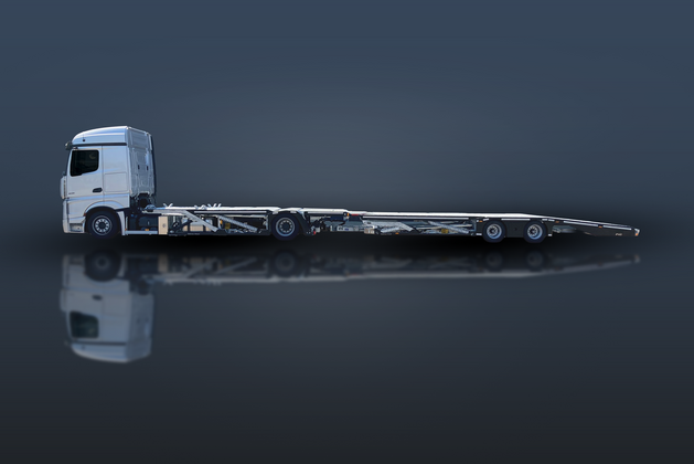 MidLiner Classic Seitenansicht, Bühne eingefahren