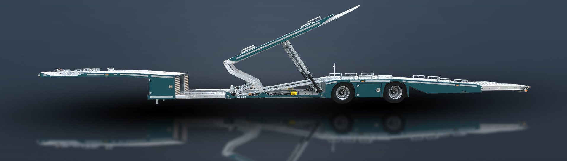 FlexLiner TA30-B1 Seitenansicht, Bühne ausgefahren