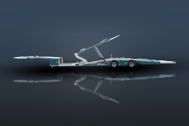 FlexLiner TA30-B1 Seitenansicht, Bühne ausgefahren