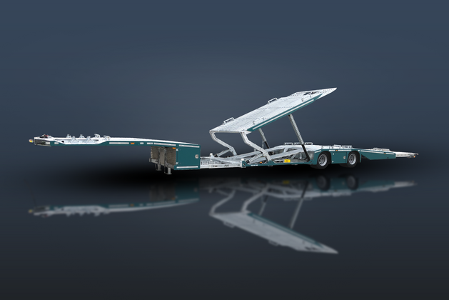 FlexLiner TA30-B1 Frontansicht, Bühne ausgefahren