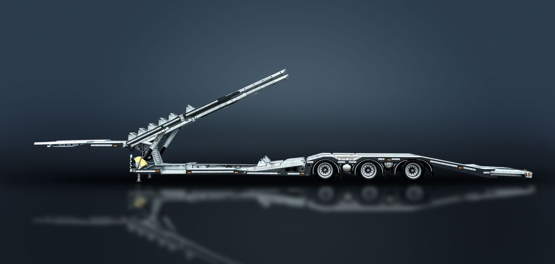 FlexLiner TA36-B1 Seitenansicht, Bühne ausgefahren