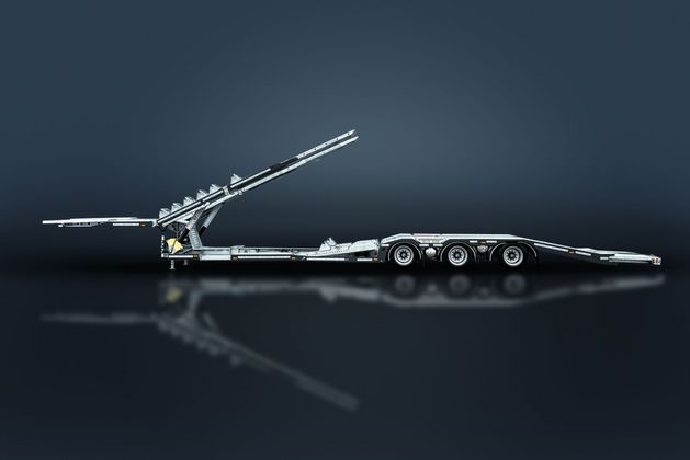 FlexLiner TA36-B1 Seitenansicht, Bühne ausgefahren
