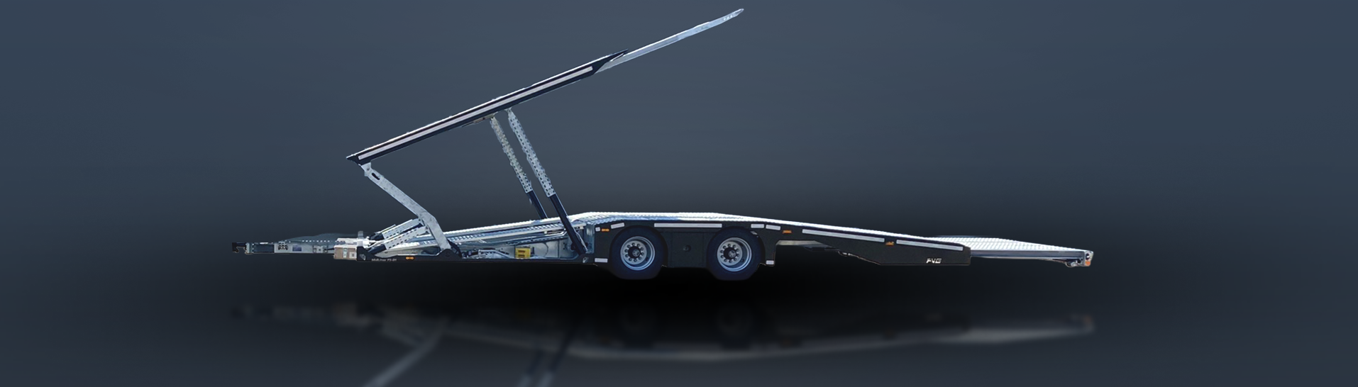 MidLiner FS19-B1 Seitenansicht, Bühne ausgefahren