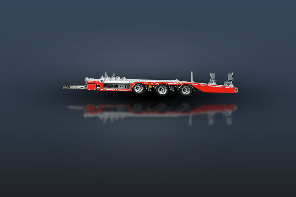 AgrarLiner FS25 Seitenansicht, Bühne eingefahren
