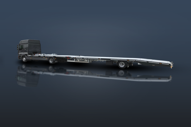UltraLiner FS9 Seitenansicht, Bühne eingefahren