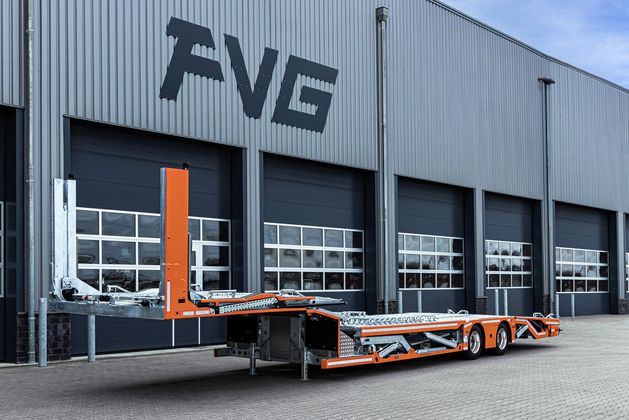 Frontansicht TA30-B3, Bühne eingefahren
